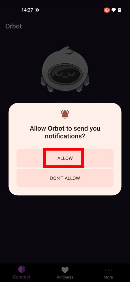 Allow
notifications